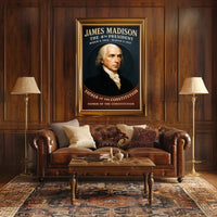 James Madison 4th President Poster PosterGoat