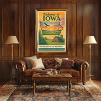 Welcome to Iowa Poster
