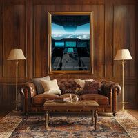 Inside the Cockpit Airbus A350 Poster