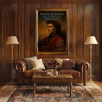Dante Alighieri Poet of the Divine Poster