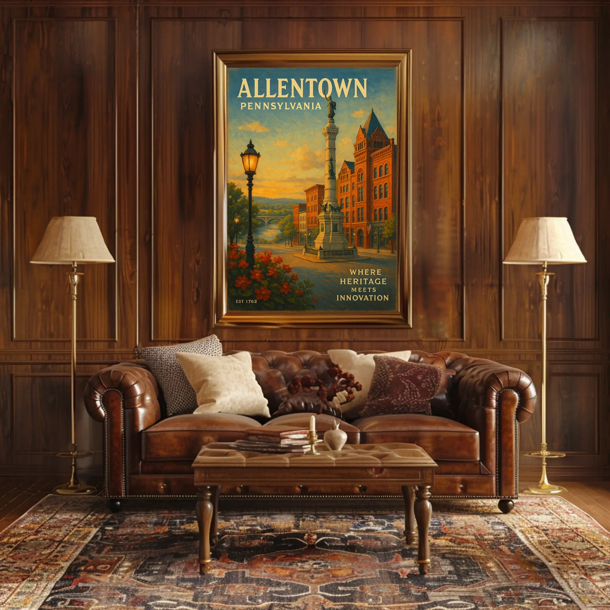 Allentown: Where Heritage Meets Innovation Poster