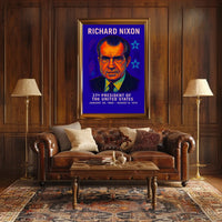 Richard Nixon 37th President Poster