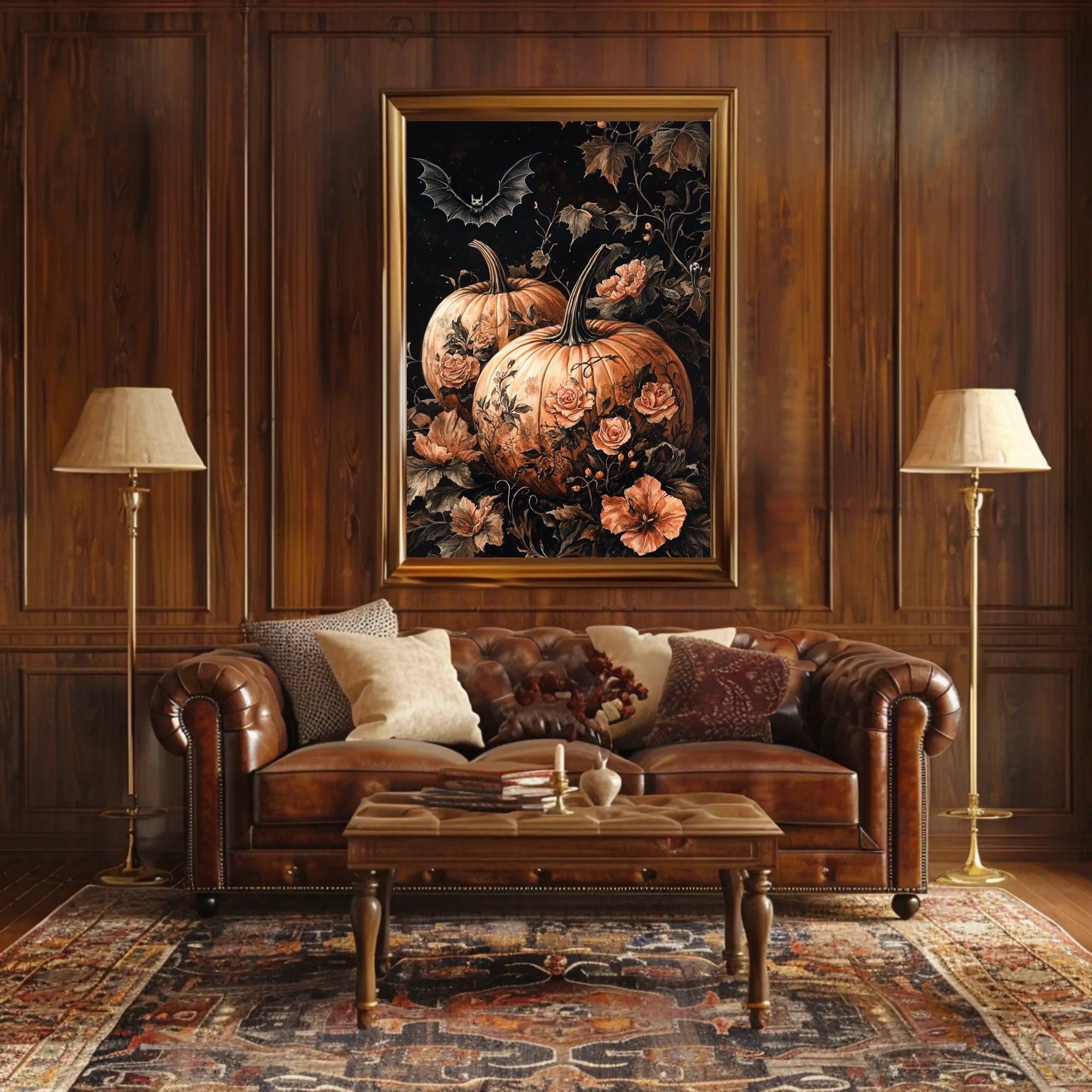 Enchanted Autumn Night Poster