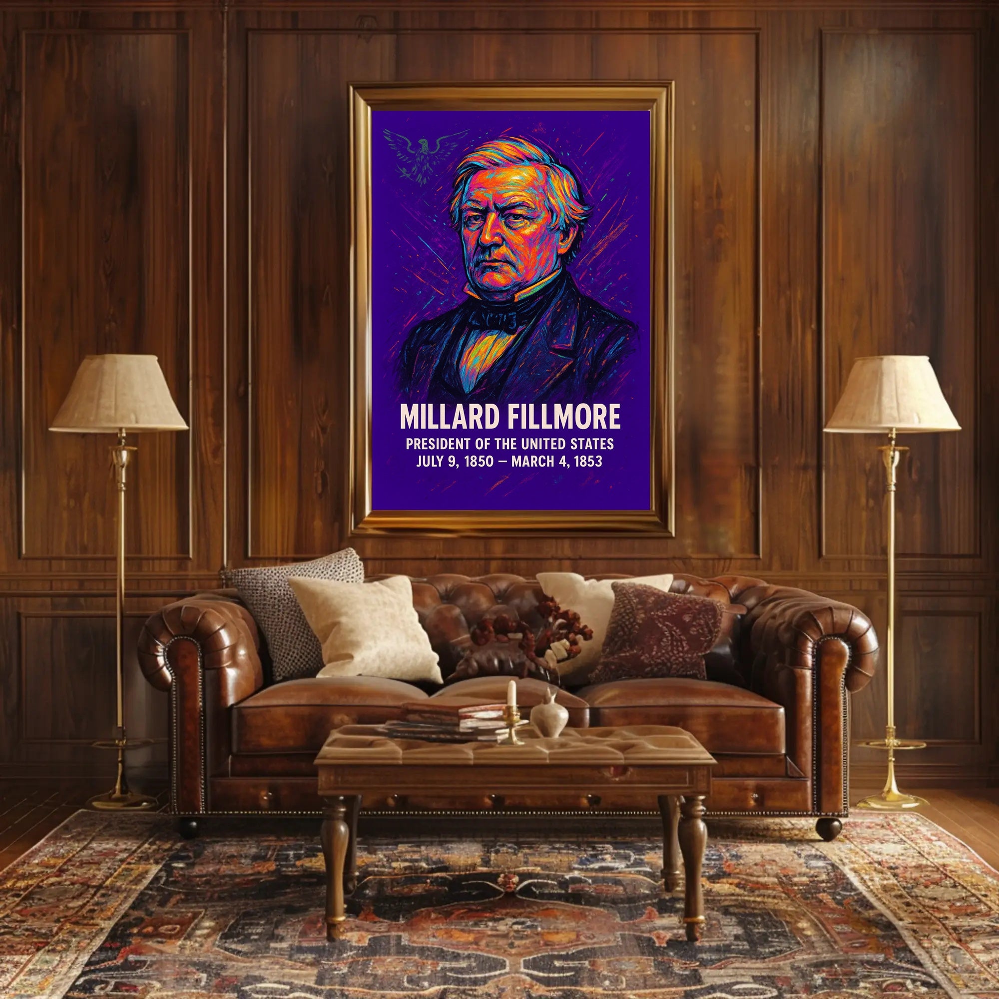 Millard Fillmore U.S. President Poster
