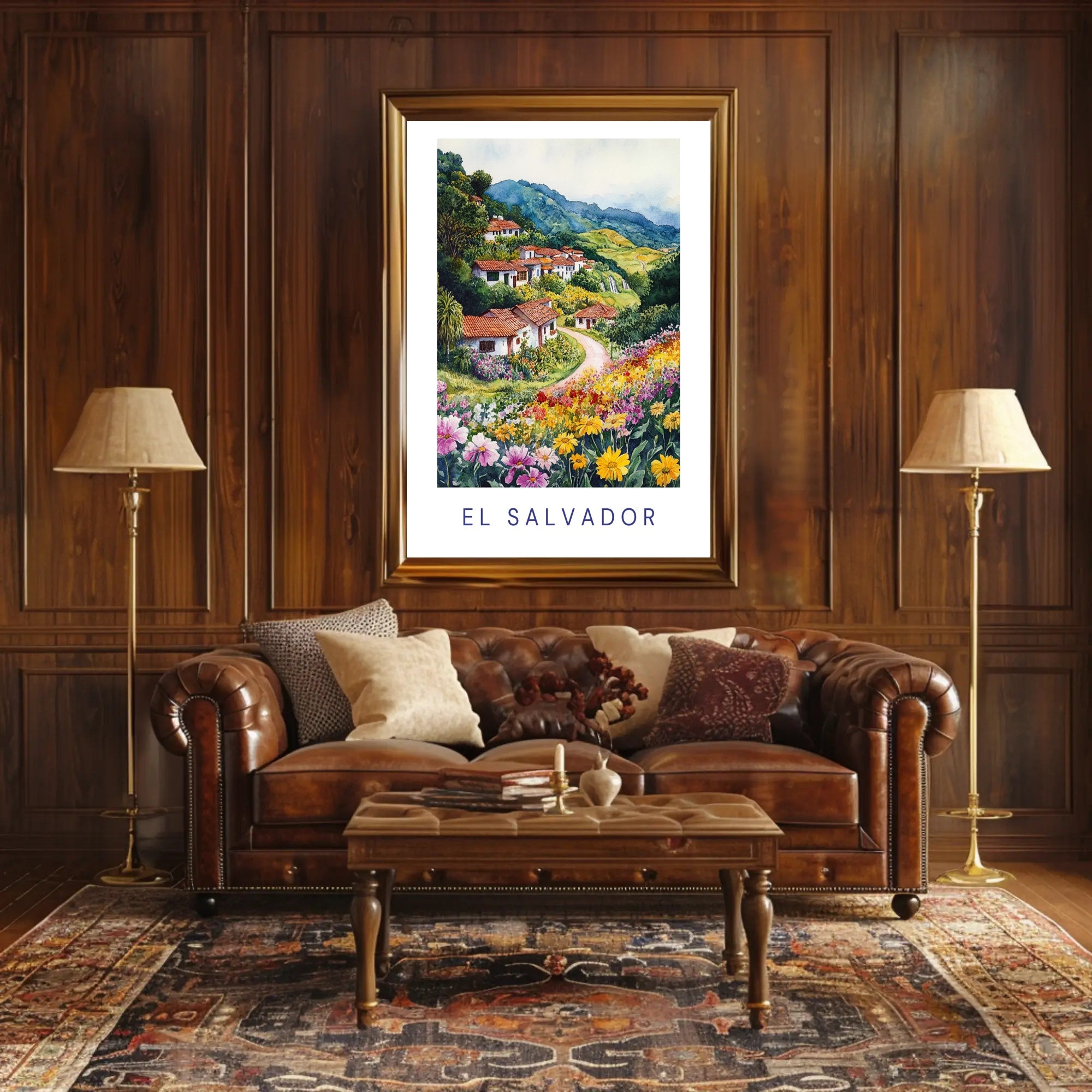 Scenic Beauty of El Salvador Poster PosterGoat