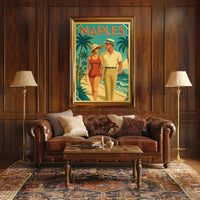 Vintage Naples Travel Poster