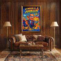 Lyndon B. Johnson 36th President Poster PosterGoat
