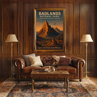 Badlands National Park Poster