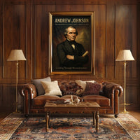 Andrew Johnson 17th President Poster