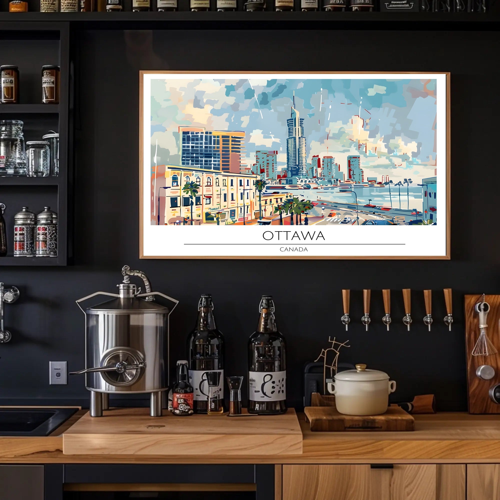 Ottawa Cityscape Poster PosterGoat