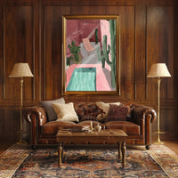 Desert Oasis Retreat Poster