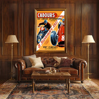 Cadours International Circuit 1957 Poster