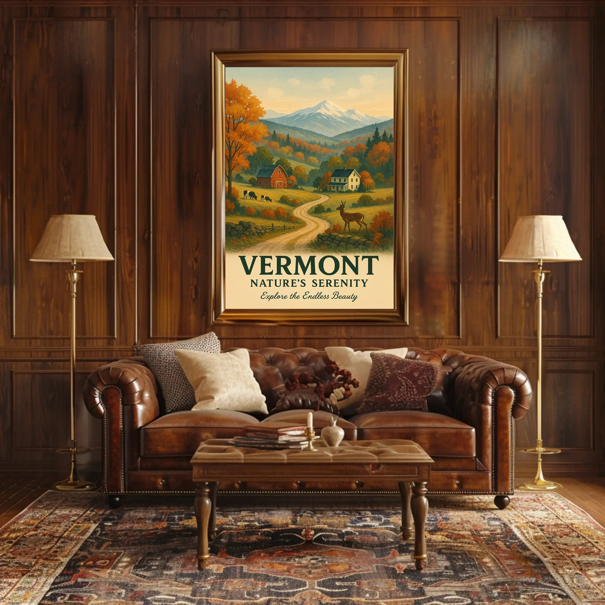 Vermont Natures Serenity Poster