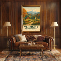 Vermont Natures Serenity Poster