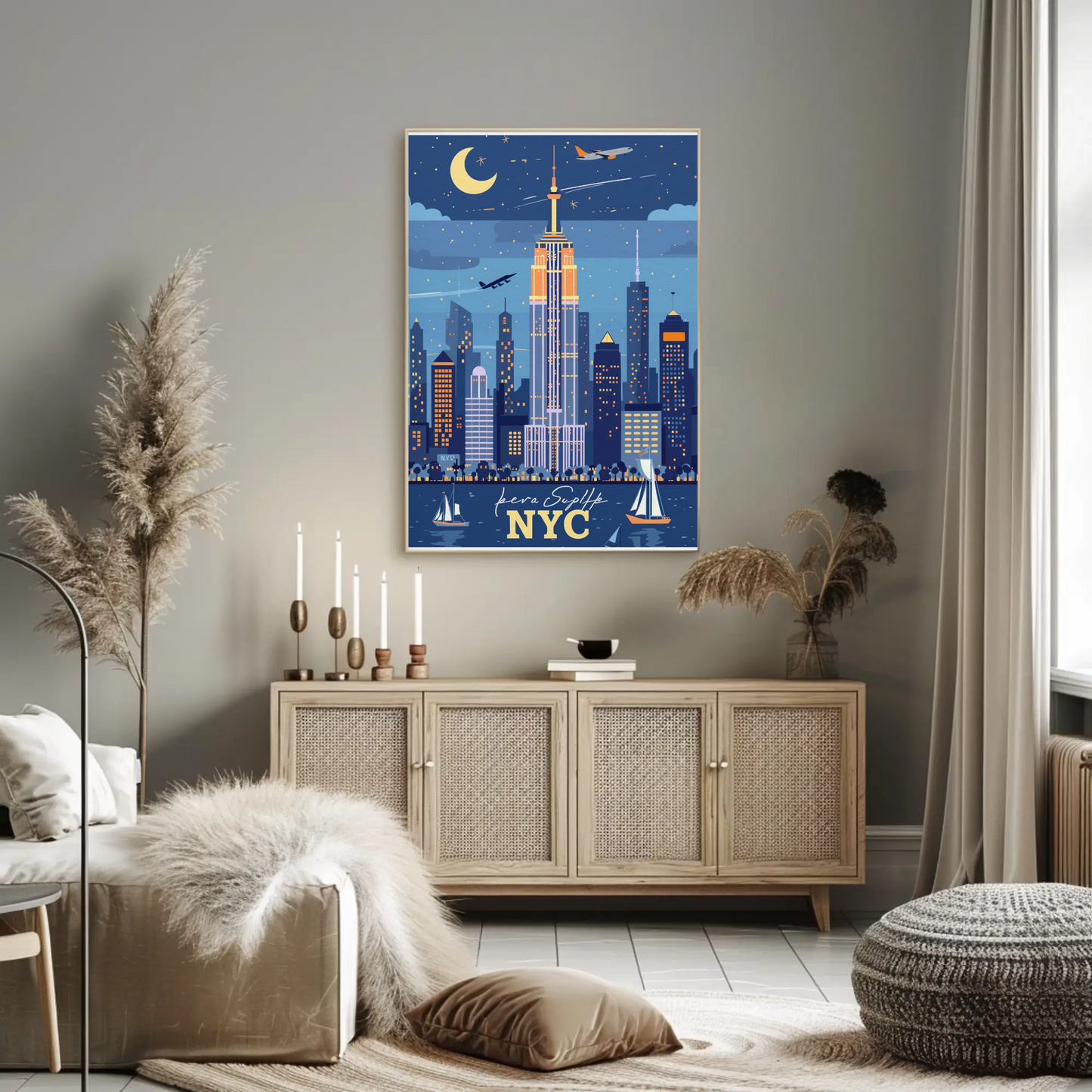 New York City Vintage Poster
