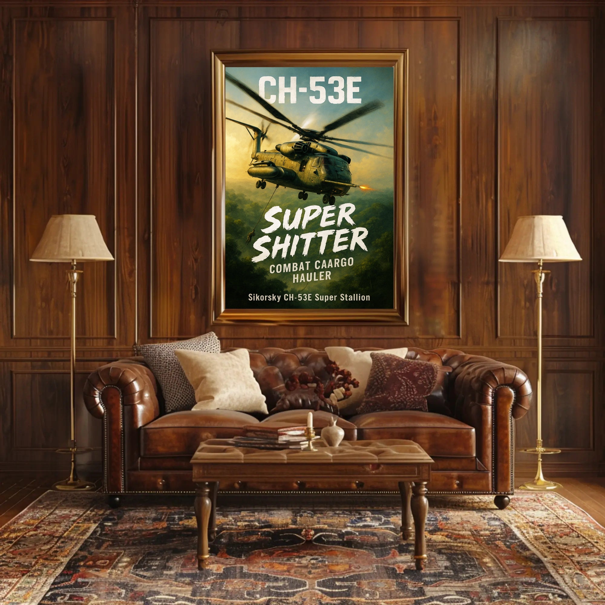 CH-53E Super Stallion Poster PosterGoat