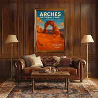 Arches National Park Poster Timeless Stone Sculpts Nature