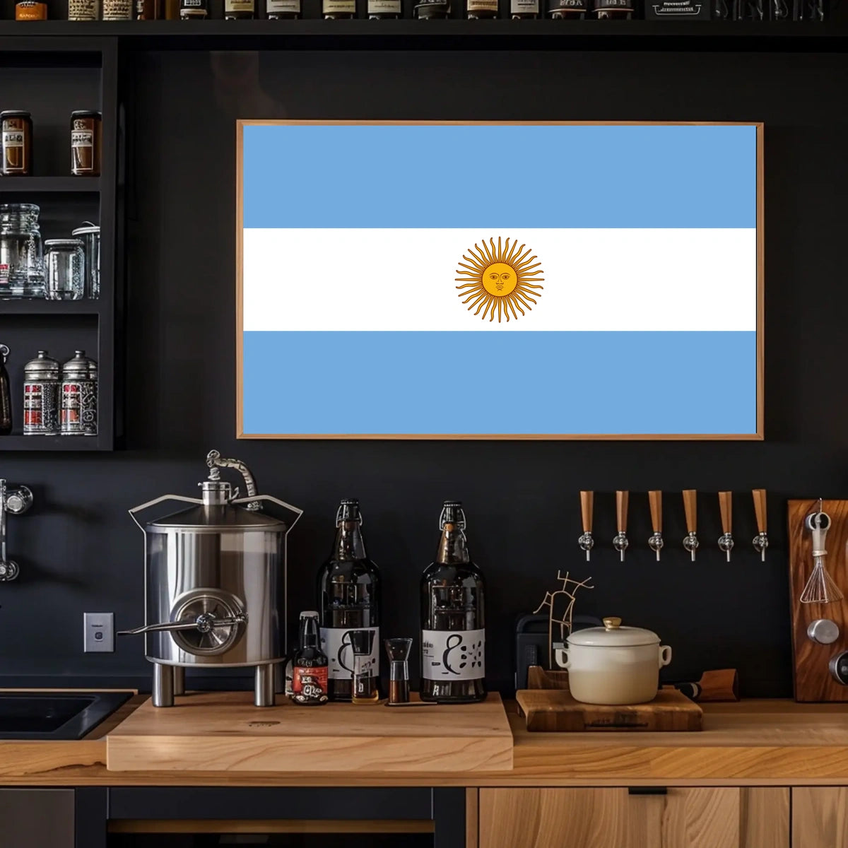 Argentina Flag Poster