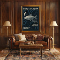 Blind Cave Tetra Poster