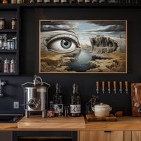 Surreal Dreamscape Art Print Wall Decor - Abstract or Artistic Poster