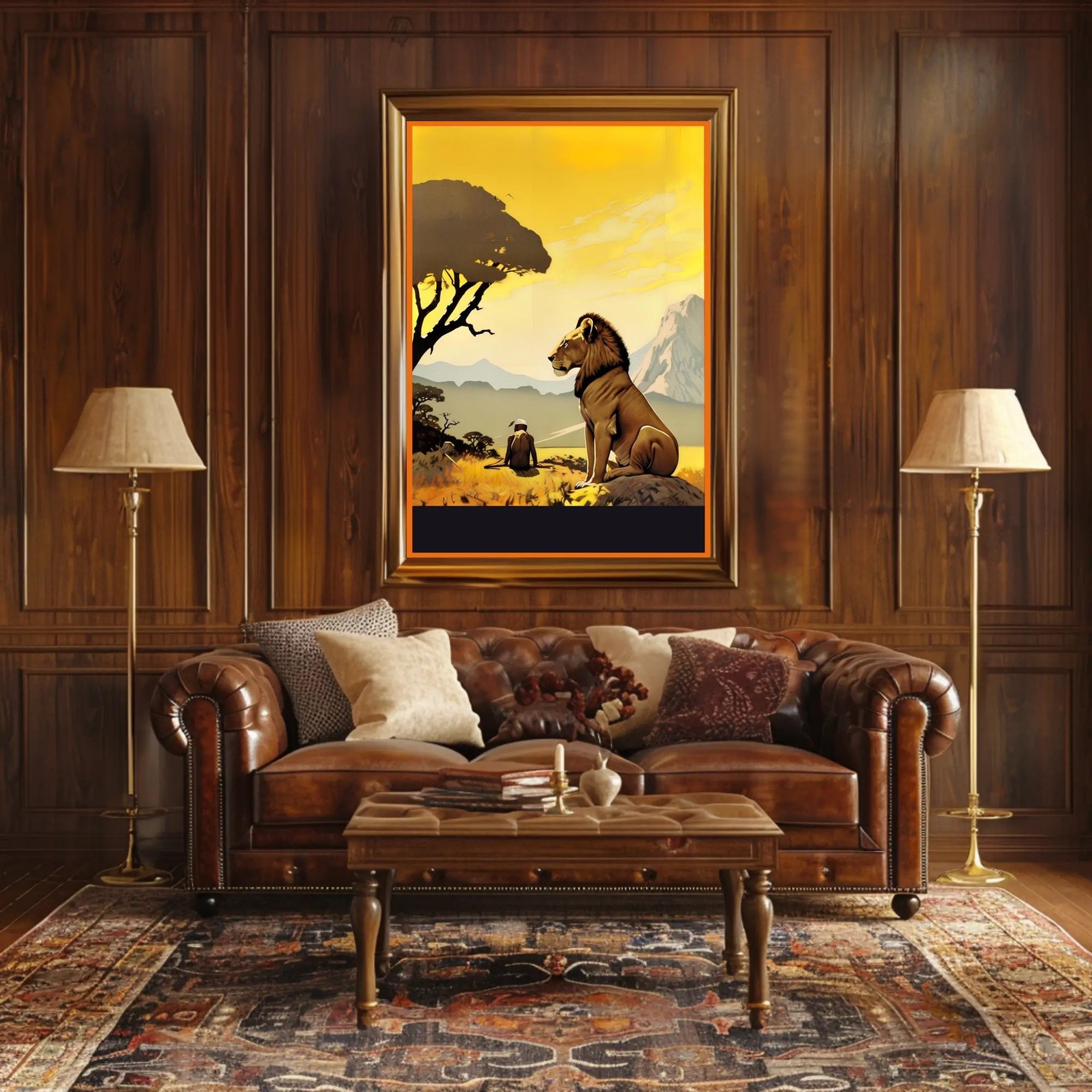 Guardians of the Savanna Poster