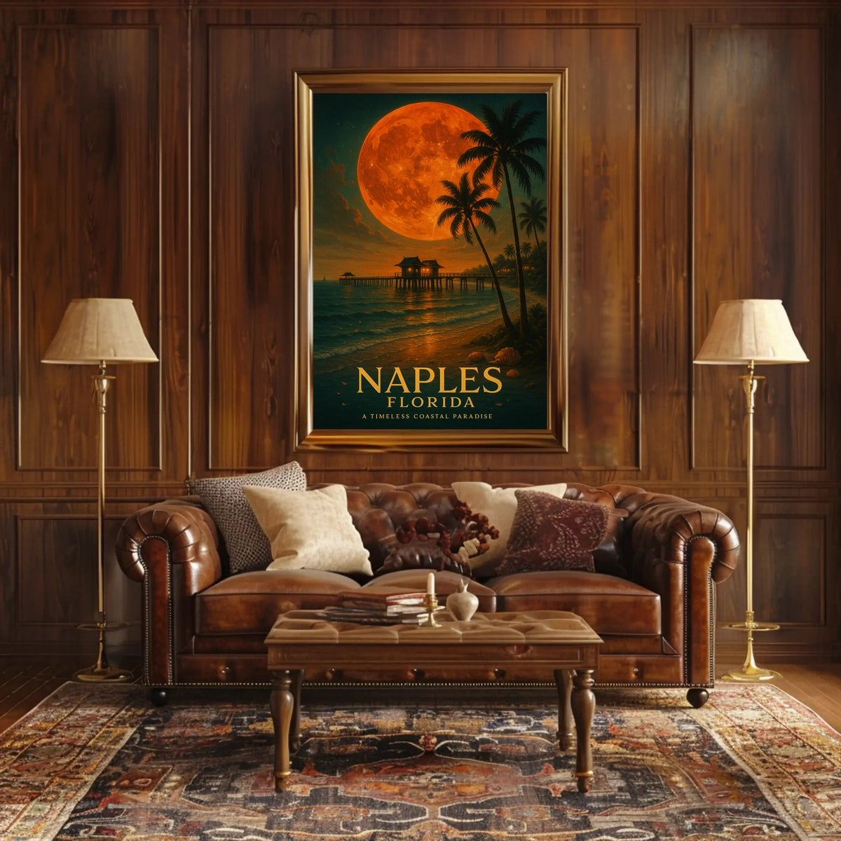 Naples, Florida A Coastal Paradise Poster