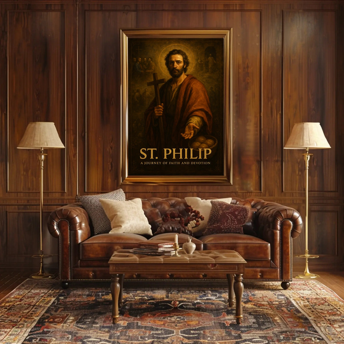 St. Philip A Journey of Faith and Devotion Poster