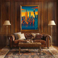 Iconic New York Skyline Poster