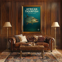 African Tigerfish Poster