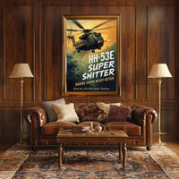 HH-53E Super Shitter Poster PosterGoat