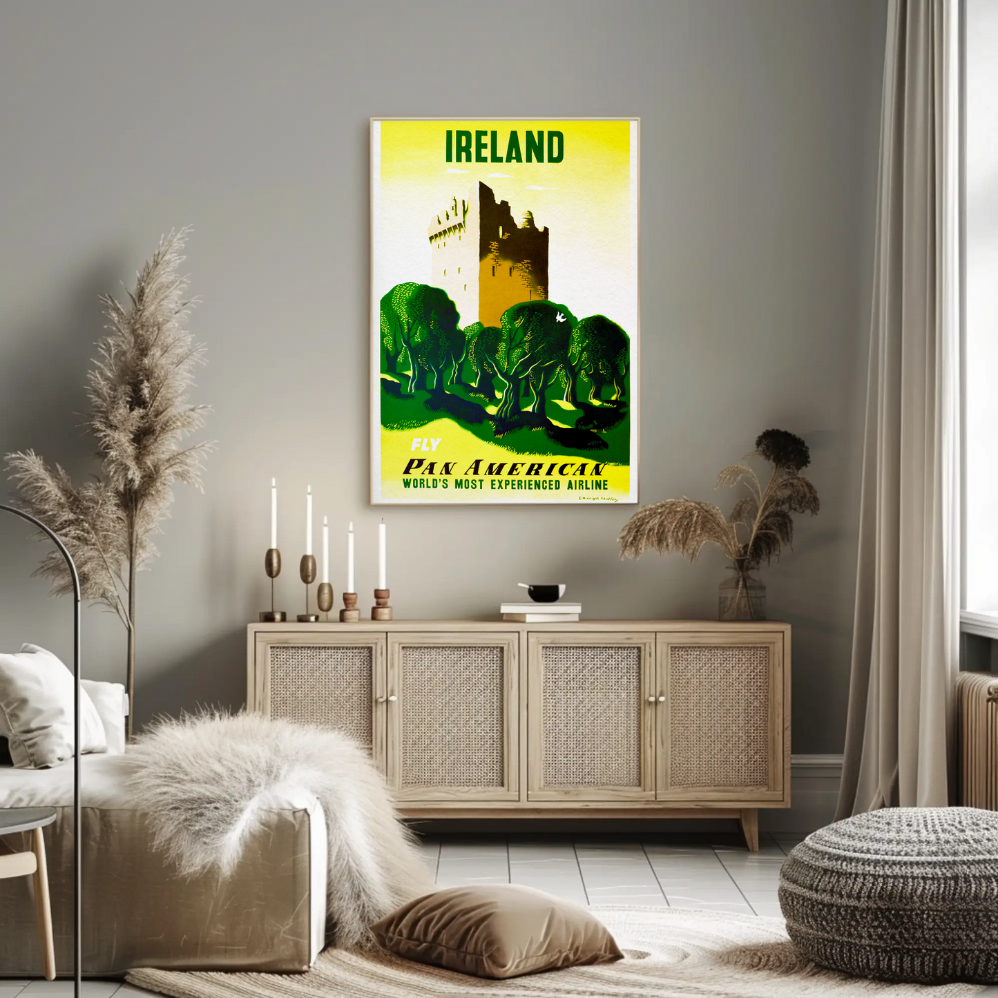 Vintage Poster - Ireland Pan American