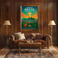 Vibrant Brazil A Symphony Of Nature And Poster