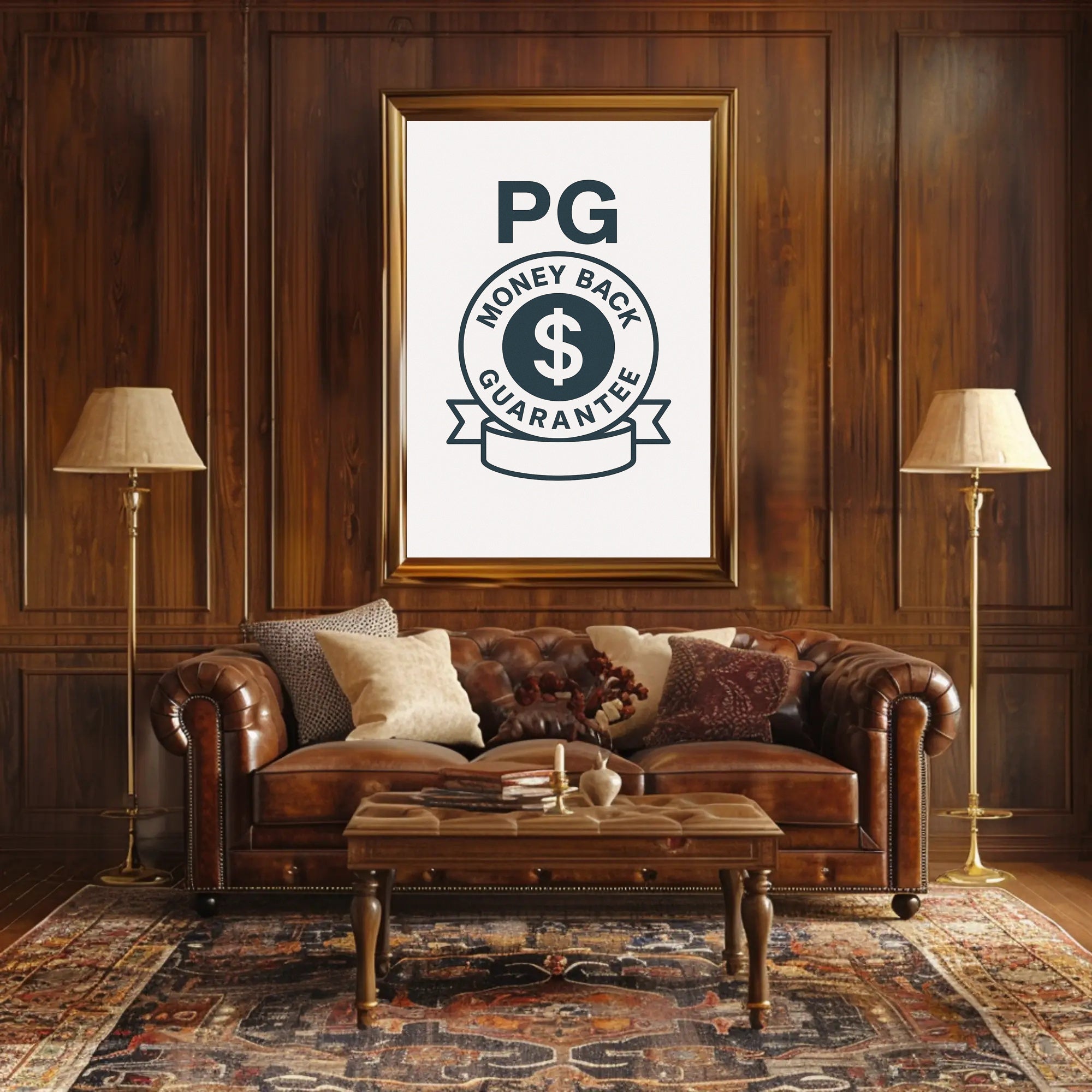 Money Back Guarantee Poster PosterGoat