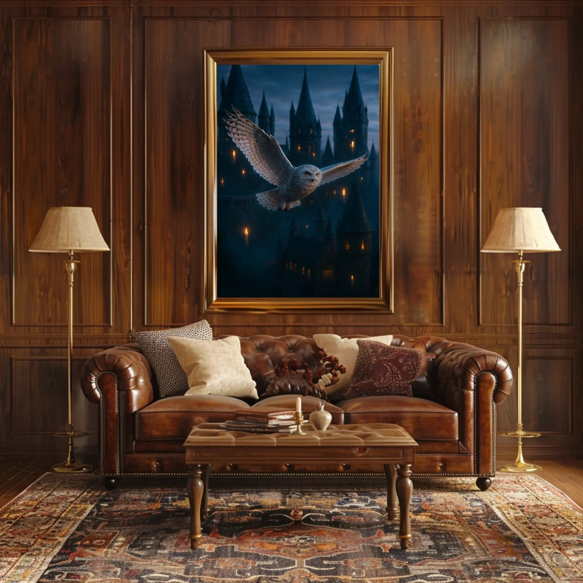 Enchanted Night Flight Poster