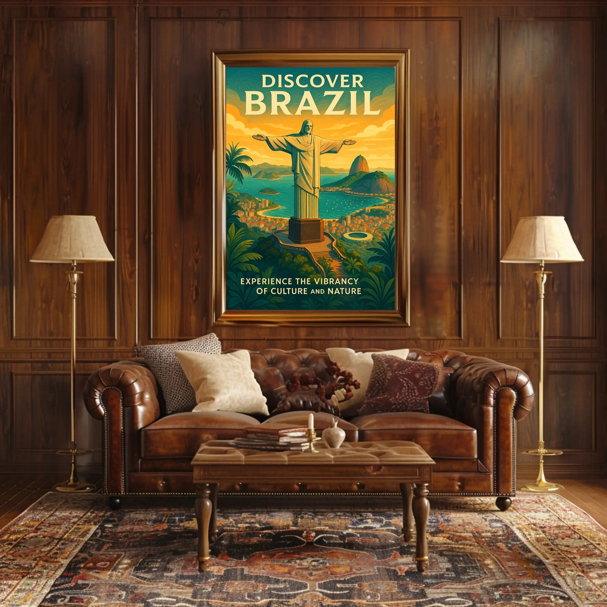 Discover Brazil Poster