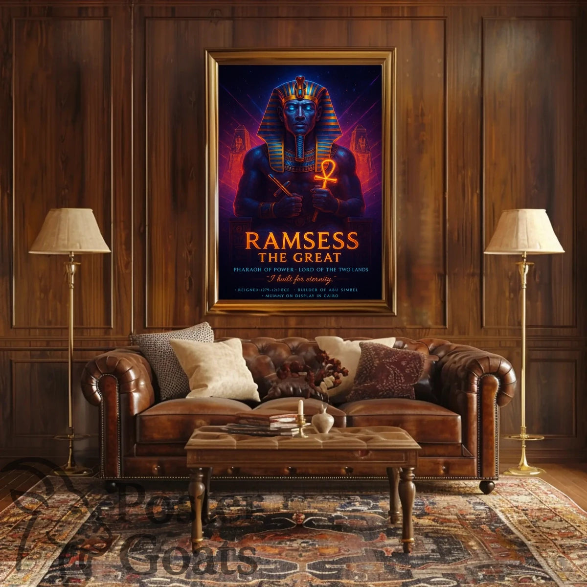 Ramses II Majesty Cultural or Heritage Poster