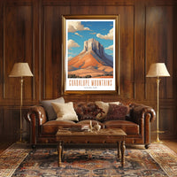 Guadalupe Mountains National Park Poster Scenic Print