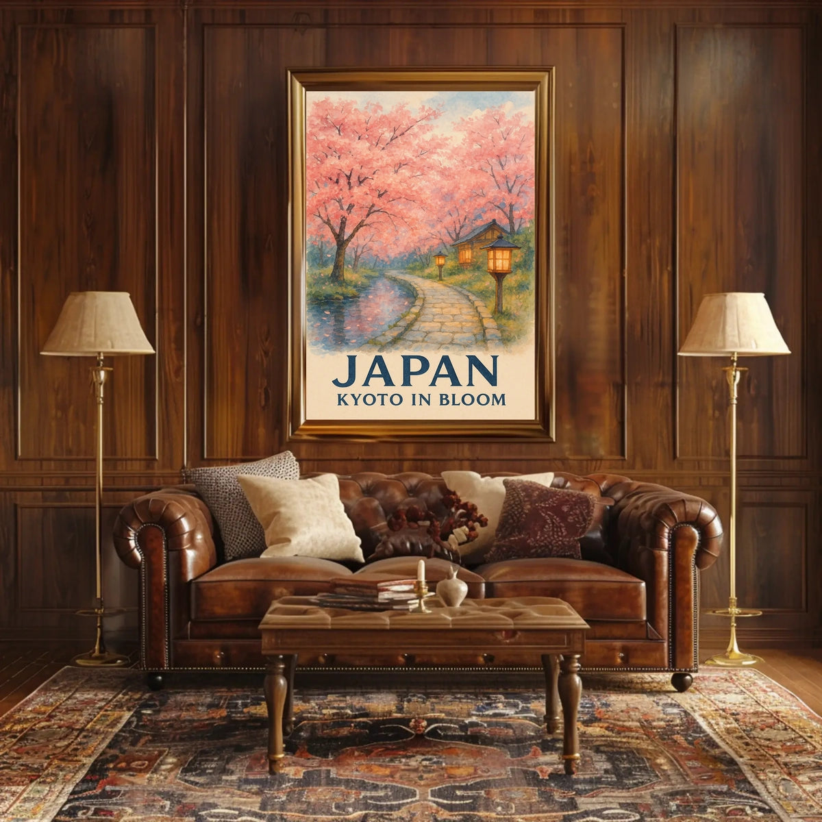 Kyoto in Bloom Poster