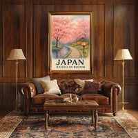 Kyoto in Bloom Poster