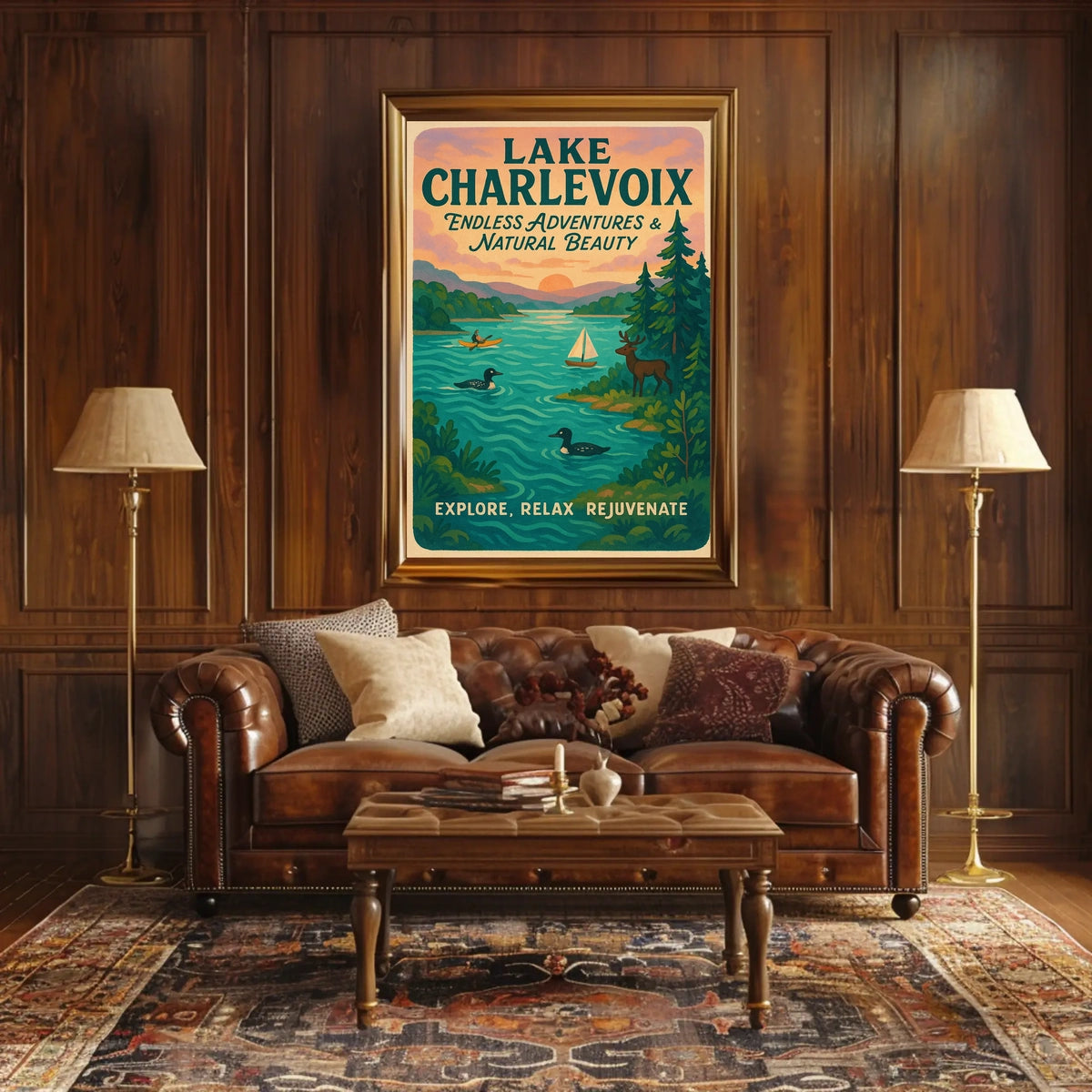 Lake Charlevoix Endless Adventures Poster