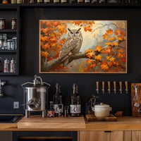 Autumn Owl Poster