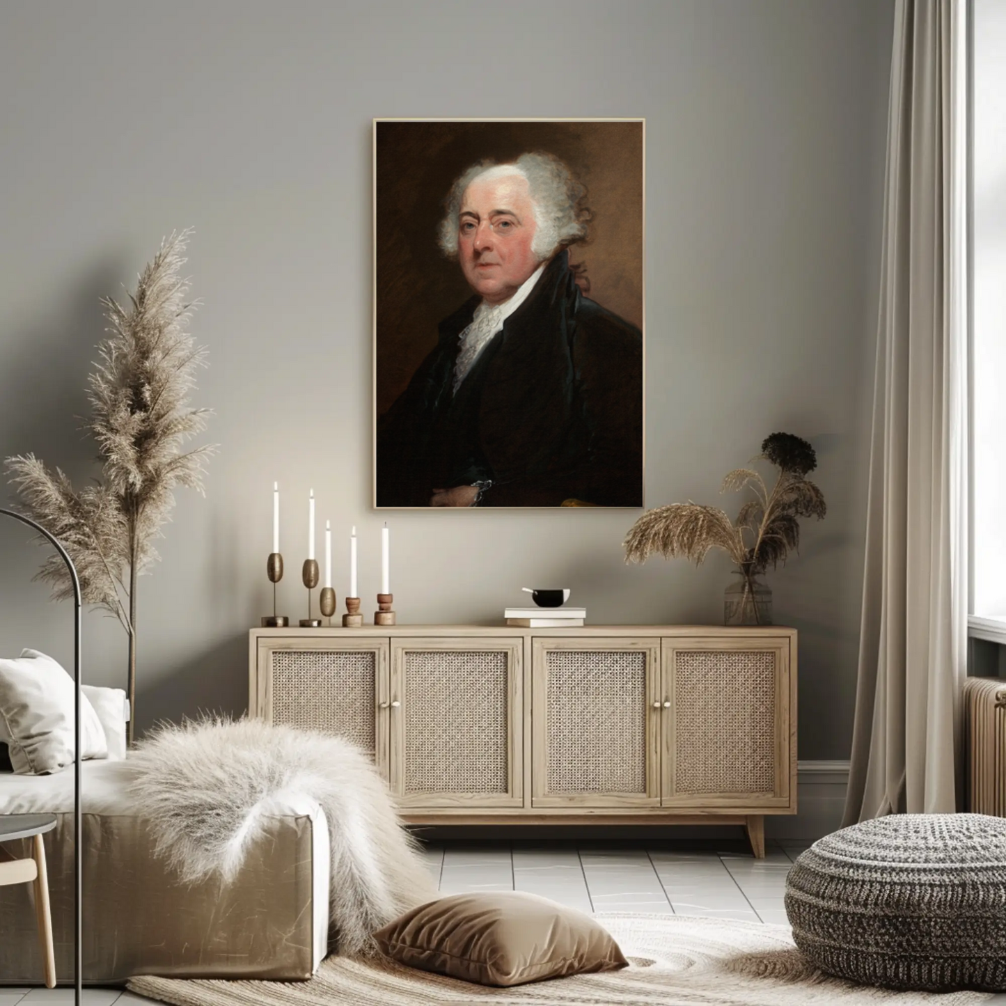 John Adams 2nd President Of The United States Photo