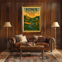 Explore The Heart Of The Midwest Poster