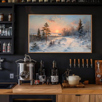 Winter Sunrise Poster