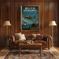Bell P-39 Airacobra Poster