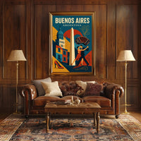 Buenos Aires  A Vibrant Cityscape Poster PosterGoat