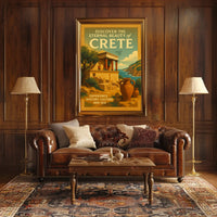 Discover The Eternal Beauty Of Crete Poster