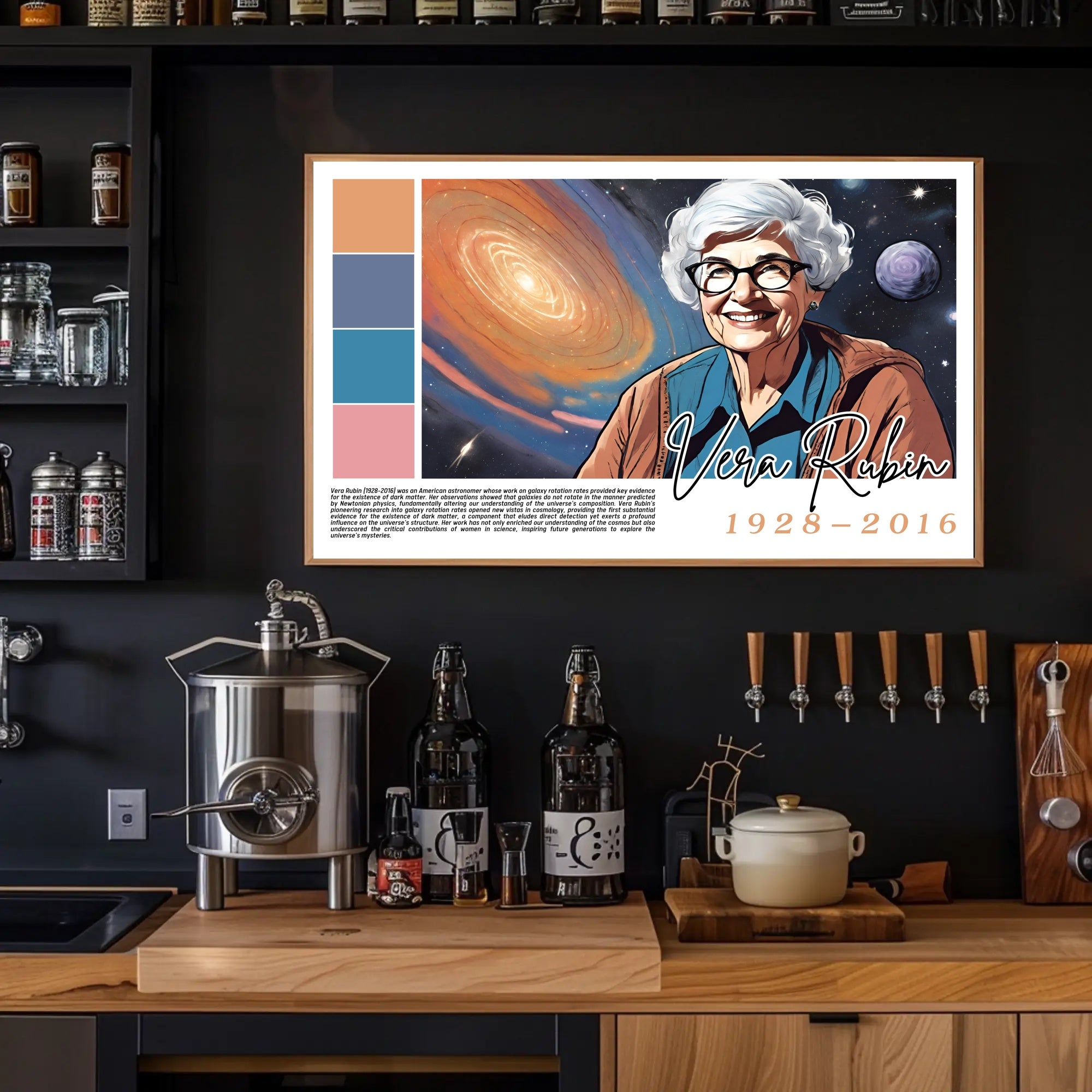 Tribute to Vera Rubin Poster