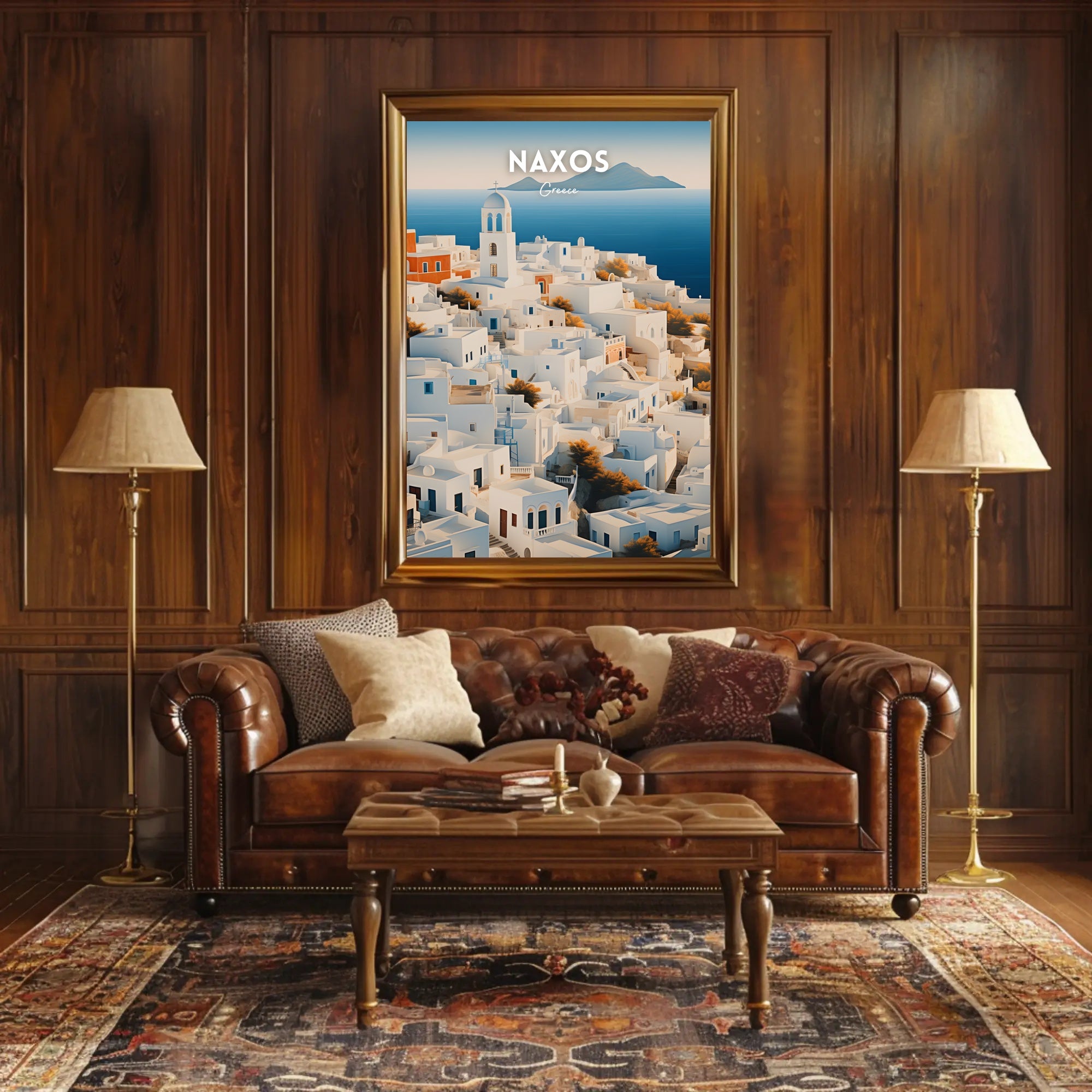 Naxos, Greece Poster