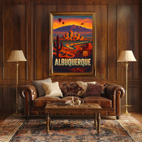 Scenic Albuquerque Poster